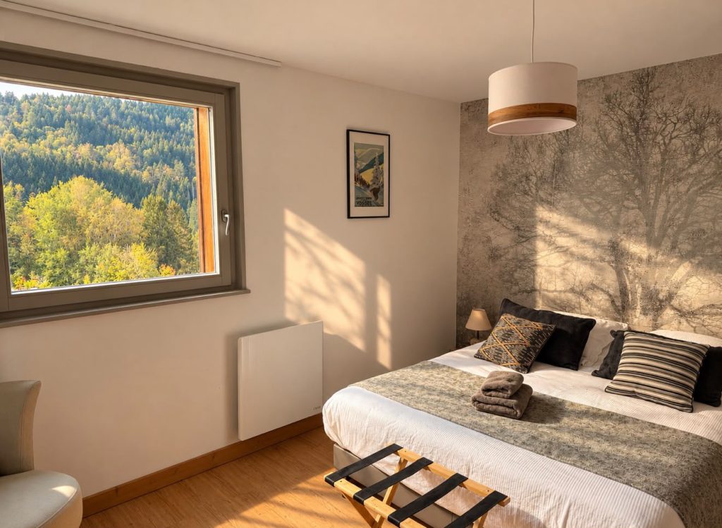 Chambre Verveine du Chalet Terejo, vue d’ensemble